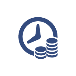 Ícone de relógio 24h